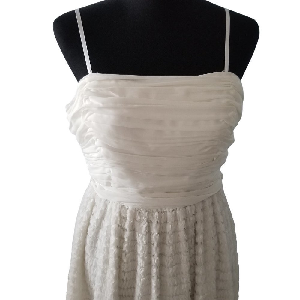NWT Jill Stuart White Strapless Mini Cocktail Prom Sweet 16 Dress - Picture 3 of 15